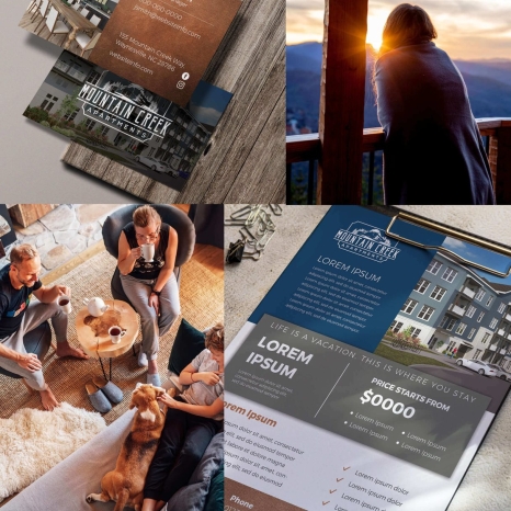 Mountain Creek Apartments Branding